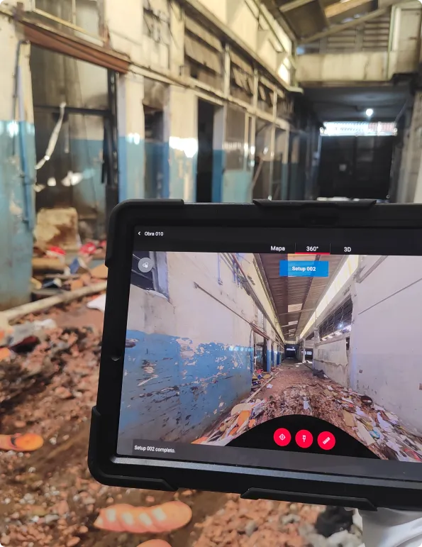 levantamento as built